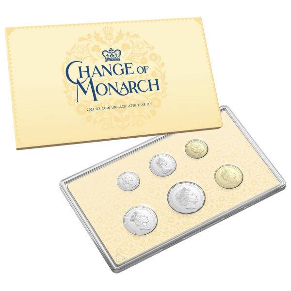 2024 RAM Change of Monarch UNC Six Coin Set